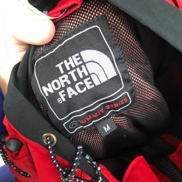 Vintage Gore-Tex The North Face Jacket Summit Series Red/Black Medium - Picture 14 of 14